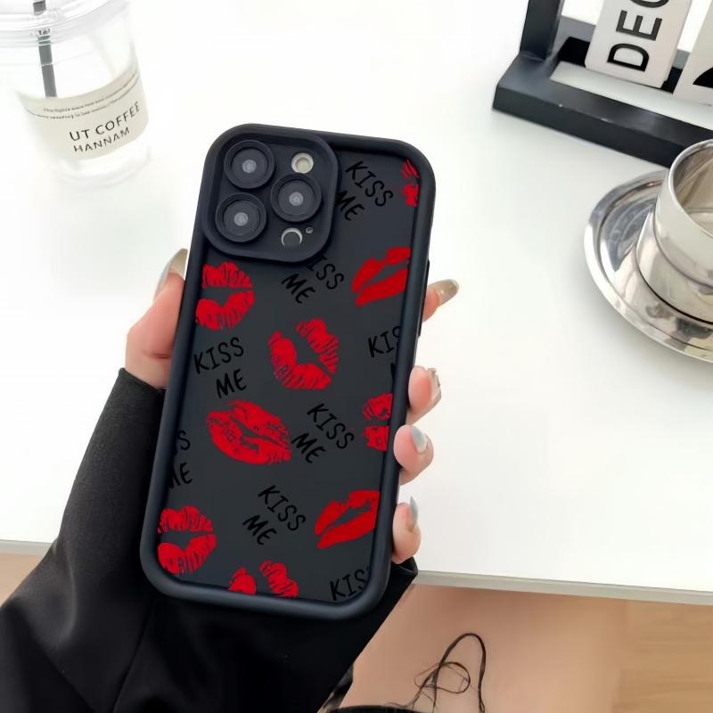 Lip Printed Phone Case For OPPO Realme 13 12 Pro Plus C67 C65 C63 C53 C51 C55 C35 C21Y C25Y C30 C31 C33 C12 C15 C21 C25 C25S 8