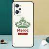 Morocco Flag Coat Of Arms For Realme 11 10 12 13 14 Pro Plus GT 7 6 5 Pro GT 6T C67 C61 C53 C51 C21Y C25S C75 C55 Case