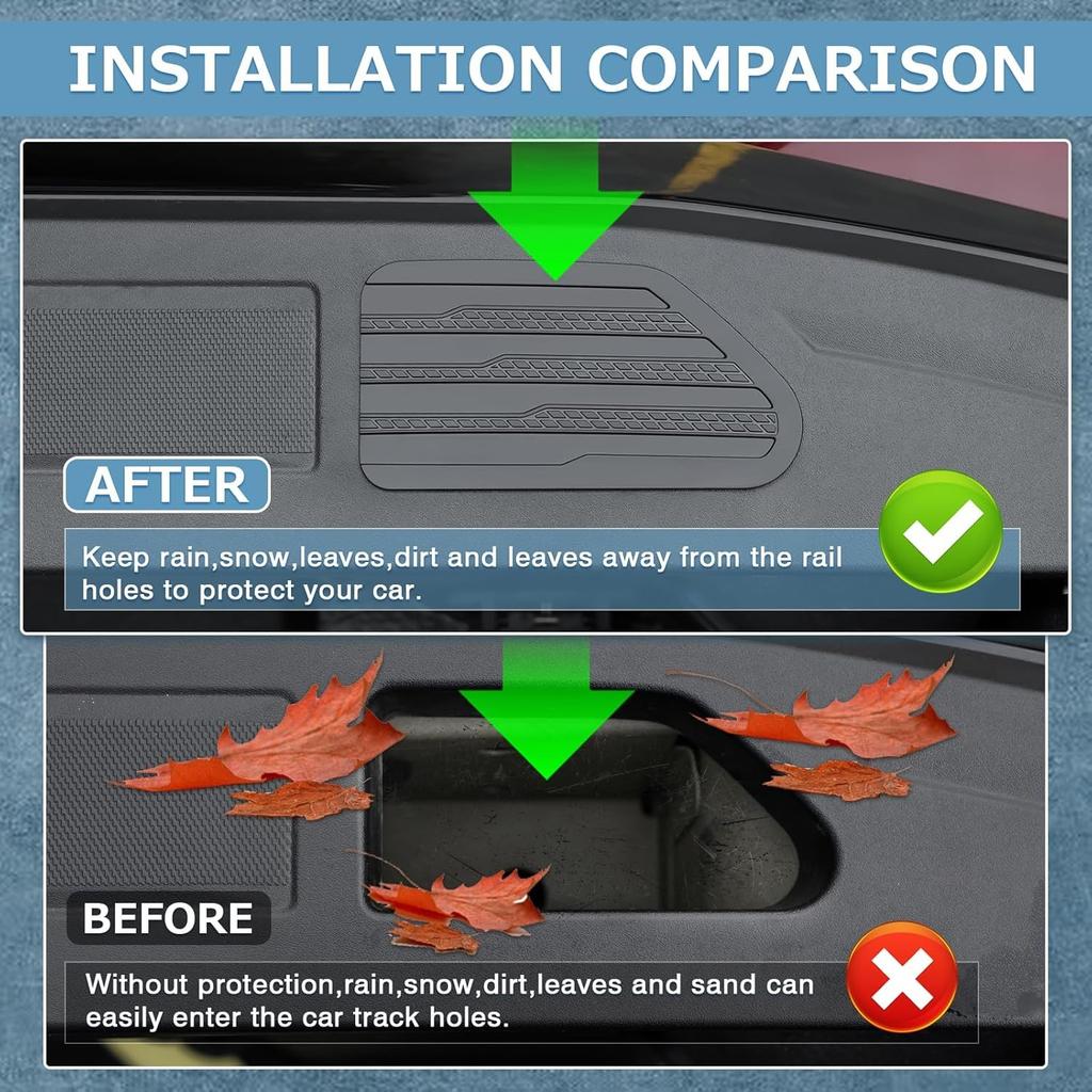 Stake Pocket Covers  Fit for -2024 2025 2026 Truck and Accessories Bed