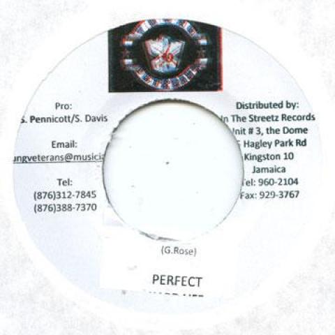 

7inch Record PERFECT - Hard Life Young Veterans 2010 Jamaica Reggae, Ska & Dub