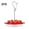 450ml Hummingbird Feeder with Perch And Feeding Ports Outdoor Hanging Wildbird Feeder for Garden Backyard Decor