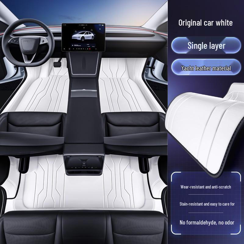 Tesla Model 3 Facelift 2025 Floor & Trunk Mats Full Coverage Accessories