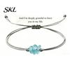 Comfortable Fit Bracelet Handcrafted Sea Glass Adjustable Bracelet, Minimalist Beach Summer Accessory Jewelry, Soul Sister Gift for Women, Best