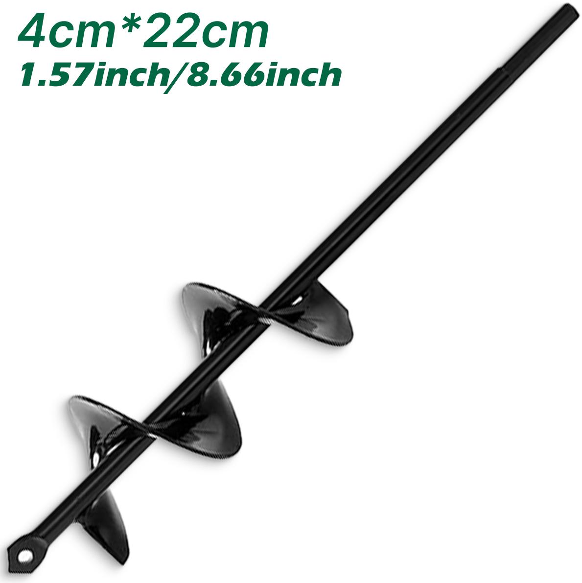 

Сверло-шнек для посадки, рытья ям в почве, садовое сверло для луковиц тюльпанов, овощей, подходит для большинства дрелей с шестигранным приводом