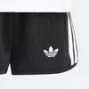 adidas Originals Casual Sports Suit Round Neck Striped Short Sleeve Kids Suits KD5777