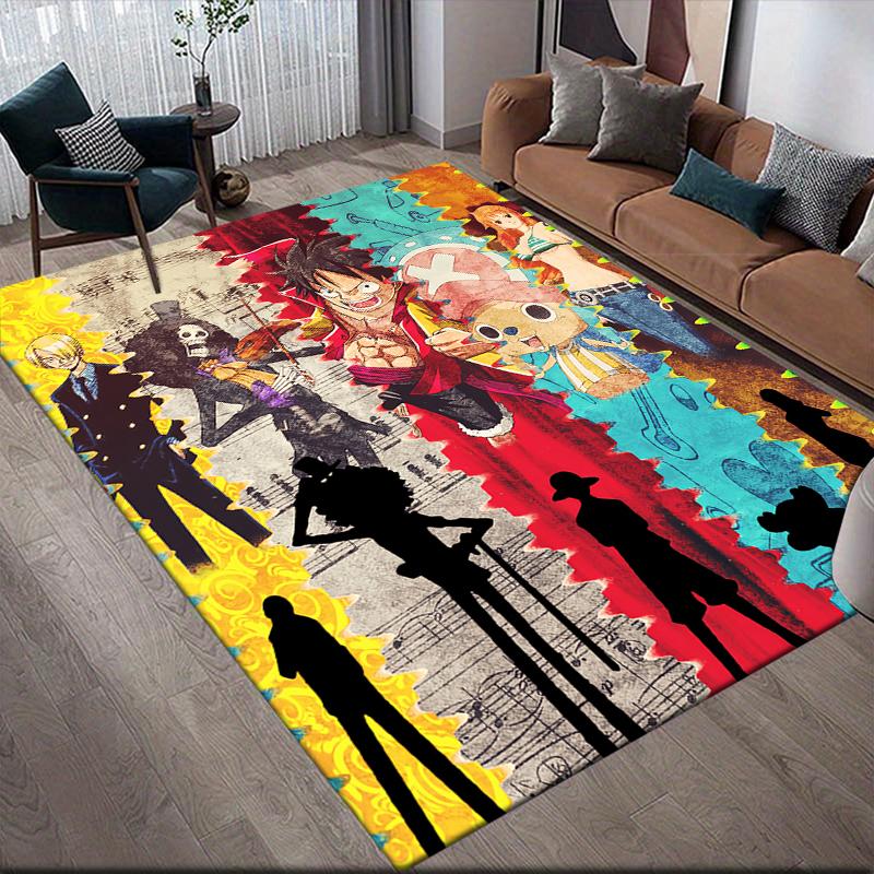 

One Piece Pirate Alliance Square Area Rug, Non-Slip Floor Mat for Home Decor, Perfect Gift for Fans.chl 60x90cm