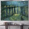 Van Gogh Oil Paintings DIY Wall Tapestry Hanging Tarot Hippie Wall Rugs Dorm Home Decor