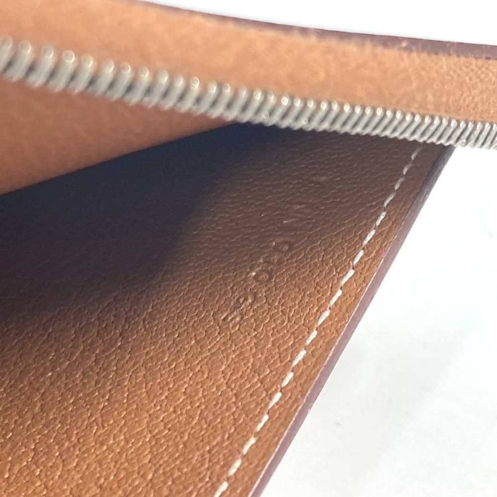 Hermes Zip Around Zip Ungo Horse Compact Wallet Billfold Folded Wallet
