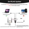 RJ45 Gigabit Network to 2 Ways Splitter 1 100m Transmission Two Devices Access