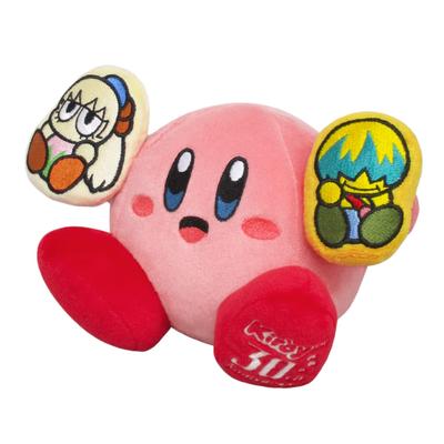 San-Ei Boeki Kirby of the Stars 30th Kihonhamuru W17.5 X D12.5 X H11cm Plush Toy