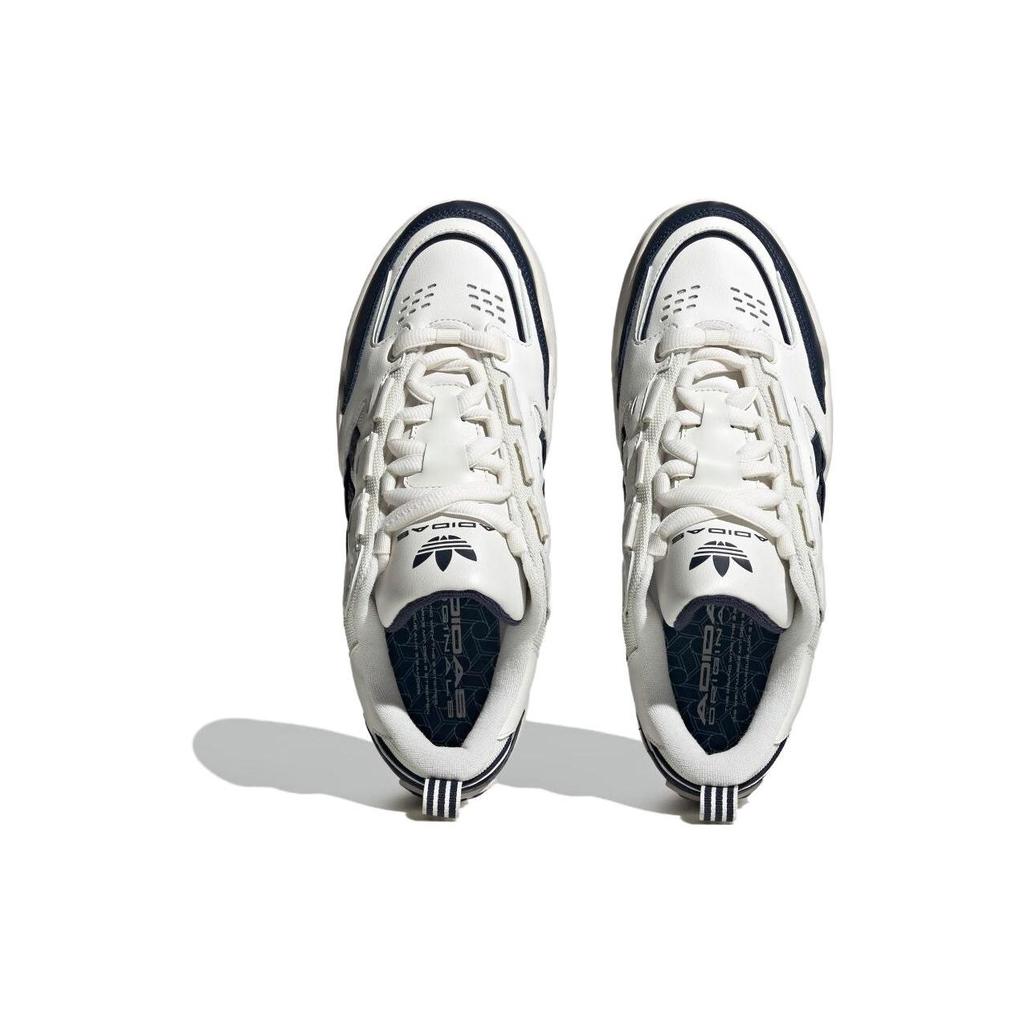 Adidas Originals Adi2000 Comfortable Versatile Non-Slip Durable Low-Top Skate Shoes Unisex Sneakers White Blue IF0882