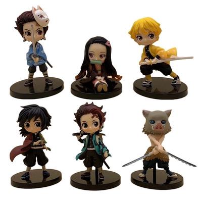 3ks Demon Slayer Kimetsu No Yaiba Figure Q Posket Hračka Kamado Tanjirou Kamado Nezuko Agatsuma Figura