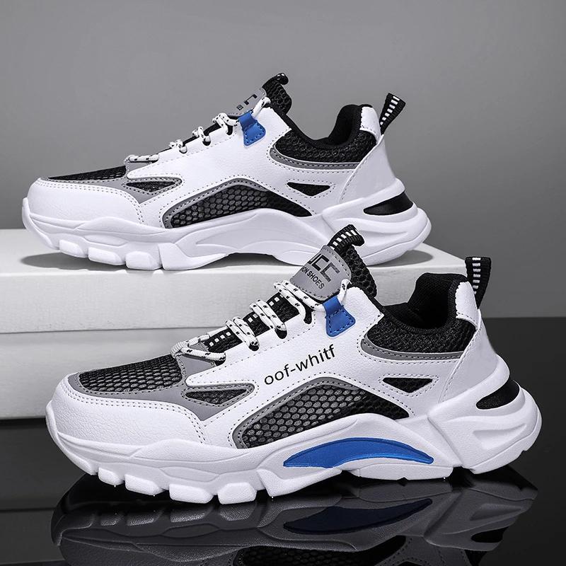 New Lightweight Mens Casual Sport Shoes Outdoor Breathable Mesh Walking Running Shoes Comfortable Athletic Jogging Tennis Shoes