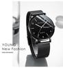 Ultra-thin Men's Trendy Mechanical & Quartz Waterproof Watch for Teenagers and Students