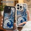 Phone Case: 2D Flat Design Suitable for iPhone 18 17 16 15 14 13 Pro Stepped Protective Case, Spiral Embossing, Christmas and Halloween Gift