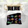 Singer D-Drake CHEERIOS Duvet Cover Set Soft Wash Bed 3 Piece Summer Comfortable Student Dormitory Home Baby Bedding Best seller