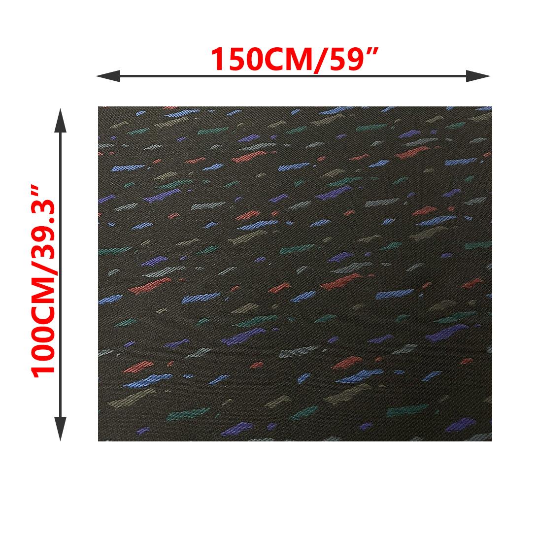 1M/2M/3M/4M Le Mans Confetti Fabric Racing Car Bucket Seat Cover JDM Style Headliner Door Panel Cloth 100CMx150CM