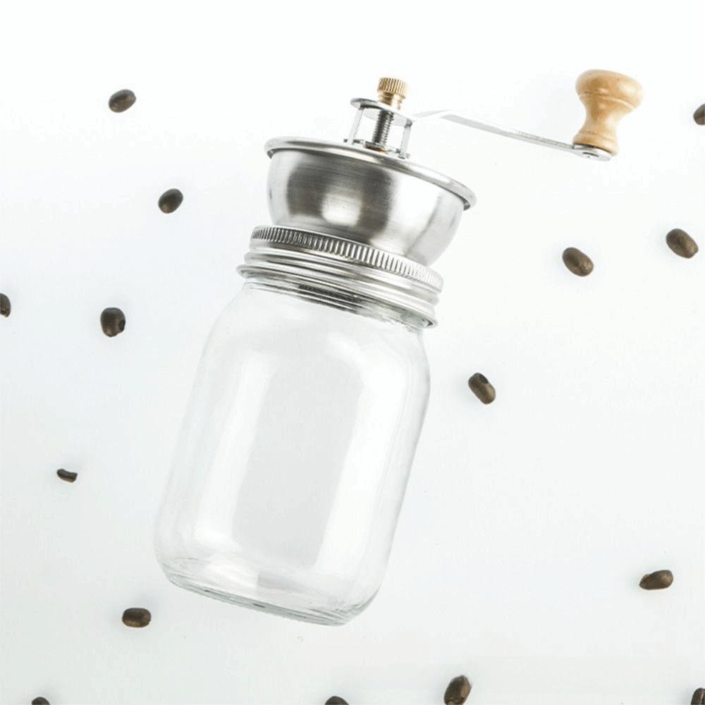 Adjustable Settings Hand Crank Coffee Mill Ceramic Core Household Coffee Crusher  Kitchen Tools