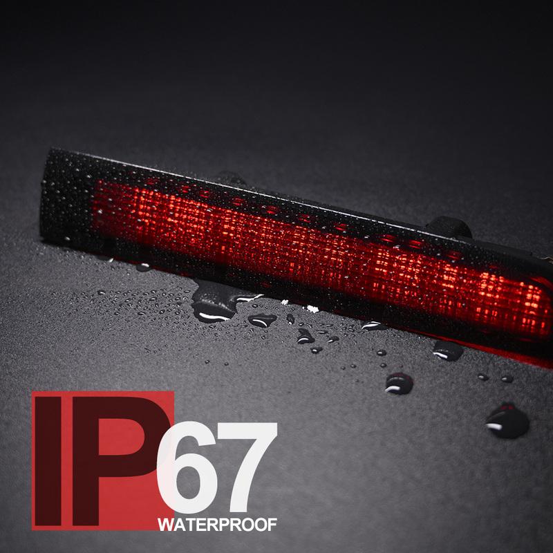 2x Smoked Led Top Center Third 3rd Brake Light For VW Tranporter T5 T6 T6.1 Multivan Caravell Tail Stop Signal Lamp 7H0945097B/C