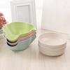 Double Dish Snack Bowl Straw Snack Serving Dish with Shell Storage for Pistachios Edamame Fruits Candy Cherries Nuts
