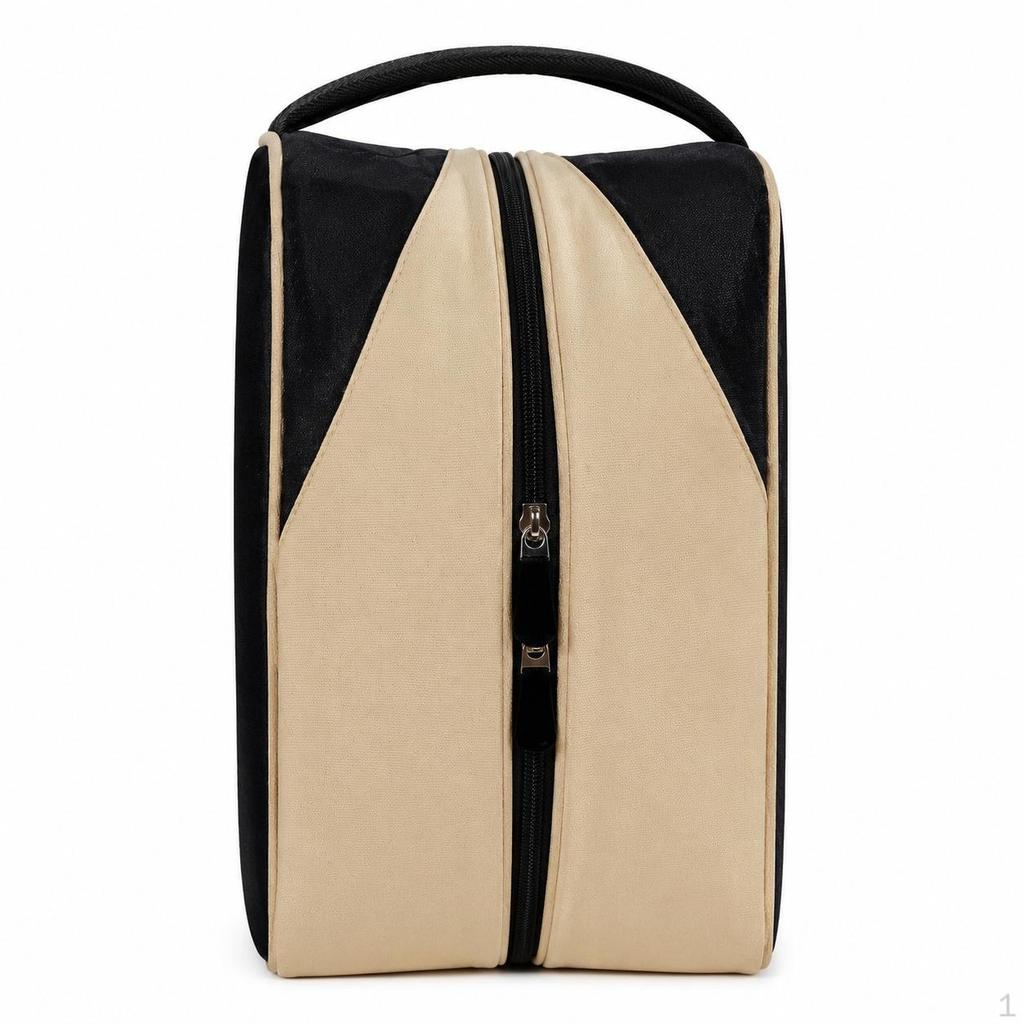 Shoe Bag with Top Handle, Portable Fabric Boot for Muddy Shoes, 43x23x14cm Organised Travel