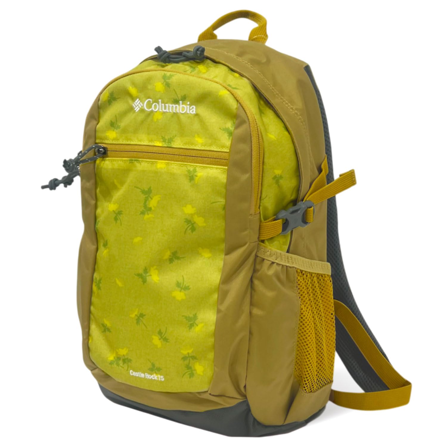 Рюкзак Columbia Castle Rock 15L II, Цвет: One Mineral Yellow Pattern, PU8664, Размер,