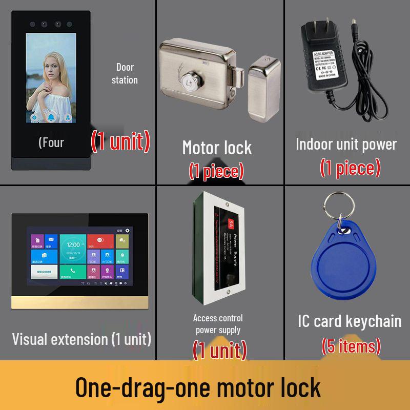 Face Recognition Video Doorbell System for Home and Villa Security