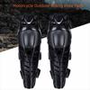 Unisex Durable Motorcycle Knee Pads Comfortable Soft Knee Guard Breathable PE Material Knee Protector Outdoor Sports