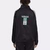 Adidas Originals Embroidered Logo Side Pocket Loose Jacket Unisex Jacket Black DH4600
