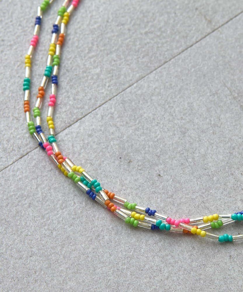 [CIAOPANIC TYPY] H.S 3-strand Bead Necklace TYZ1041511A0006 Free Non