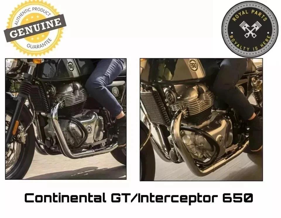 Fit For Royal Enfield Interceptor 650 & Continental GT Compact Engine Guard