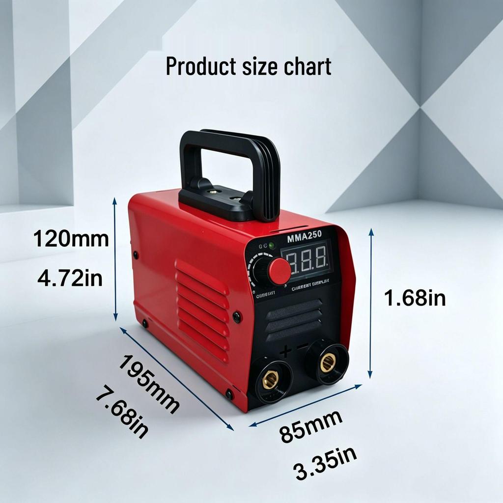 Portable 220V European Standard Mini Inverter Welding Machine with All-Copper Core