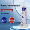 Cola Forte Transparente para Sapatos: Macio, Impermeável, Não Endurecedor para Reparo de Couro e Pneus