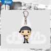 BTS Funko Pop Acrylic Keychain, Cute Cartoon Vinyl Figure Key Ring, Chibi Member Bag Pendant, Kpop Bangtan Boys Fan Collection Gift