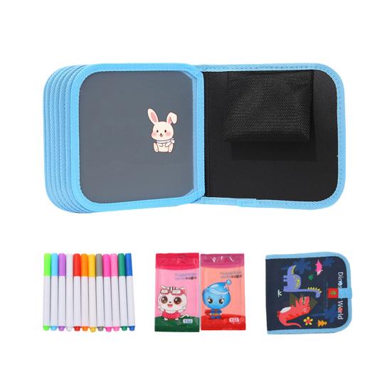 Children Drawing Book with Pens 6/10/14/16 Pages Erasable Painting Book Toddlers Boys Girls Educational