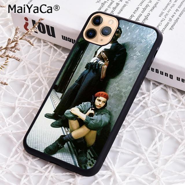

MaiYaCa Leon Matilda Natalie Portman Movie Phone Case For iPhone 17 Air 16 15 plus 11 12 13 14 pro max coque iPhone 11pro max
