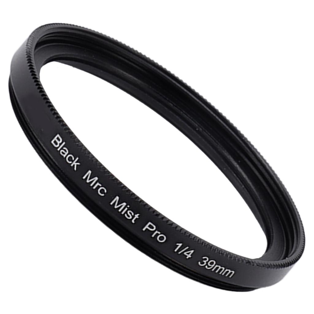 Black Soft Filter 1 4 Portrait Hazy Waterproof Oil Resistant Camera Lens Filter for Video Scenery 39MM