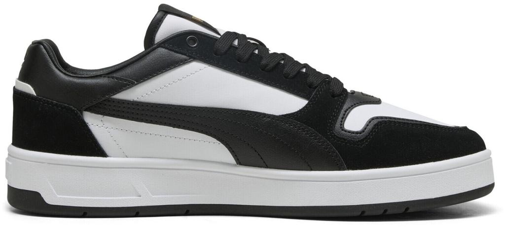 Puma Court Classic Suede Unisex Sneakers White/black/gold