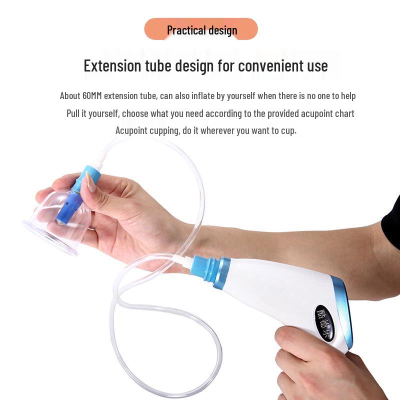 USB Electric Vacuum Cupping Gun - Automatic Vacuum Therapy Device