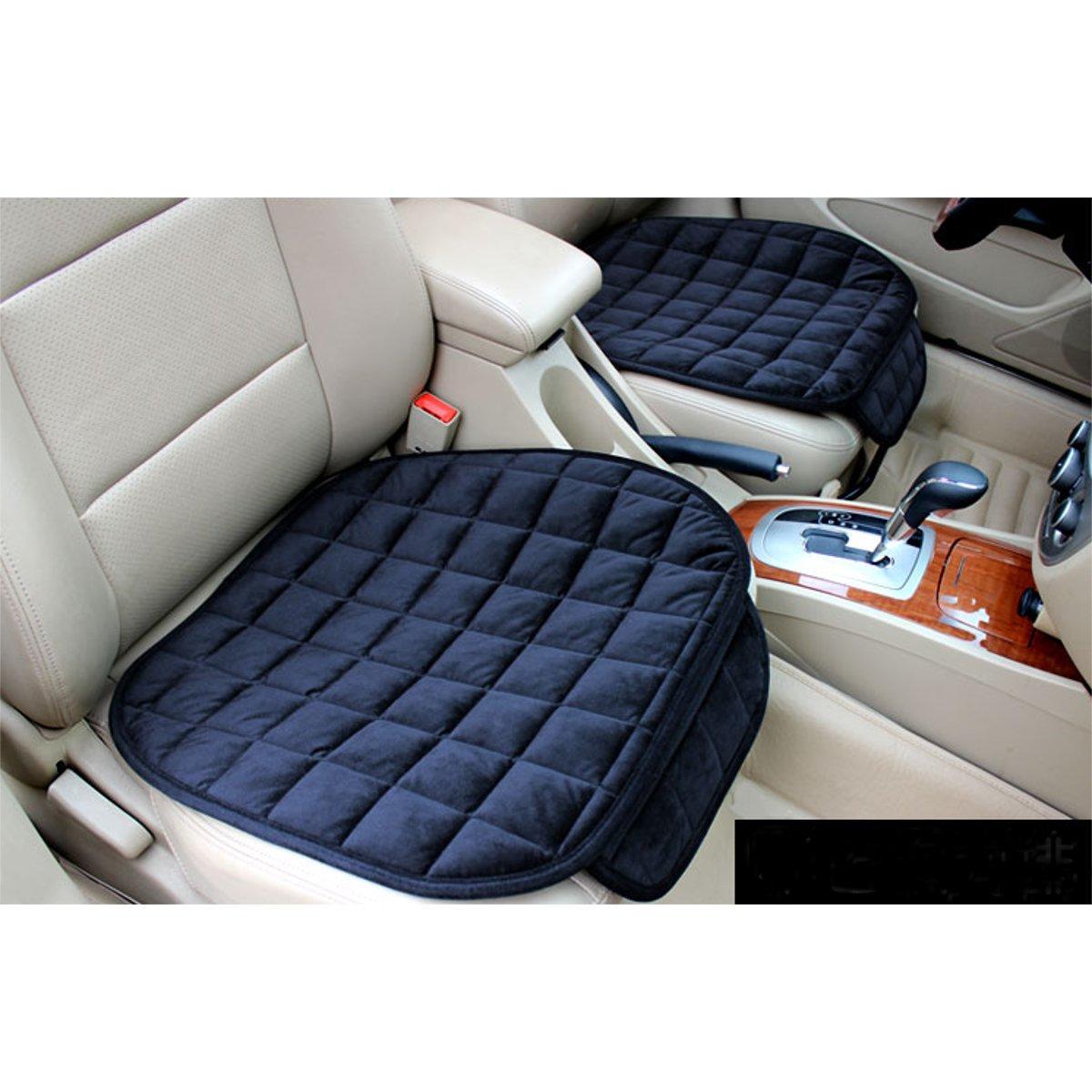Car Seat Cushion Car Rear Chair Seat Pad For Vehicle Auto Protector seat Car Front Rear Seat Cover Front Black 1pcs