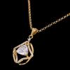 Modische Kristall Zirkon Anhänger Halskette Gold/ Legierungs Kette