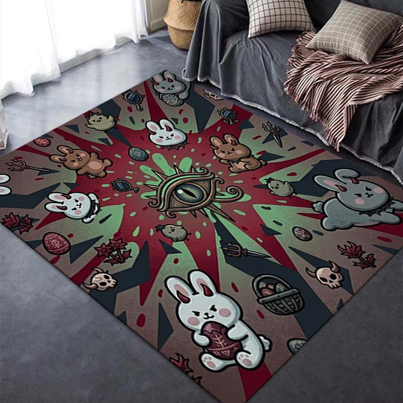 2025 New Eye of Horus Carpet Rug for Living Room Bedroom Home Sofa Decoration,Kids Play Non-slip Floor Mat31