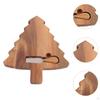 Christmas Cutting Board, Dessert Plate, Cheese Sushi Serving Tray Shaped Like A Meat And
