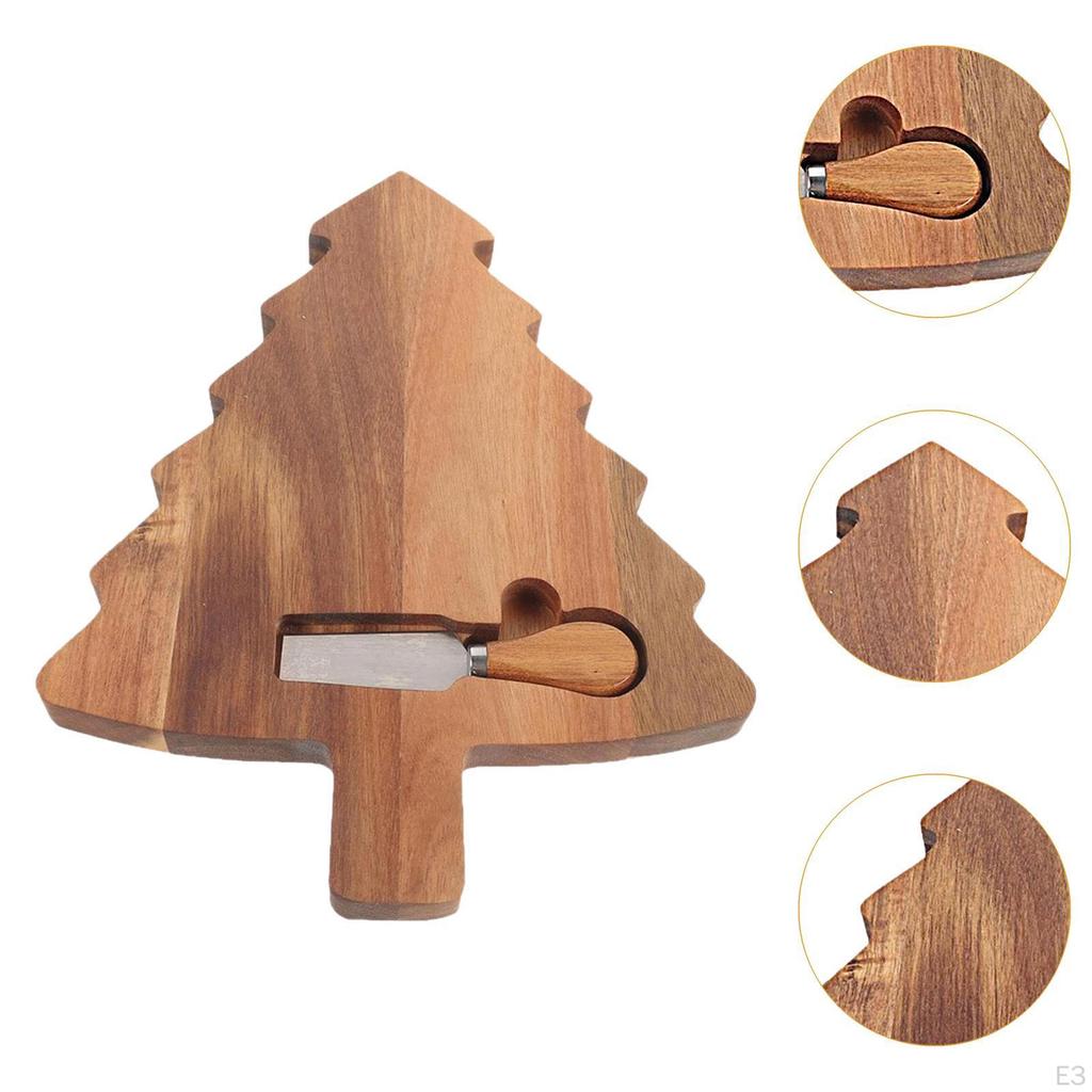 Christmas Cutting Board, Dessert Plate, Cheese Sushi Serving Tray Shaped Like A Meat And