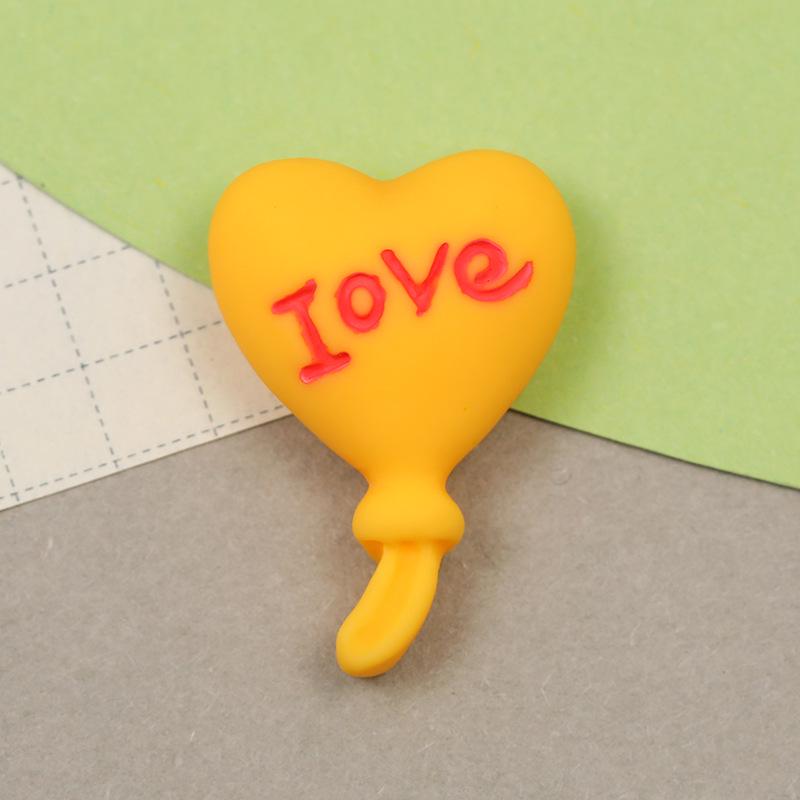Heart-Shaped Colorful Balloon Charms: DIY Phone Case, Hair Clips, Crocs, Car & Cup Decor