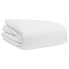 3 Piece Bedding Set with Pillows White Down Feather