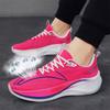 Lightweight Running Shoes Men Women Breathable Mesh Upper Carbon Plate Anti-Slip Sole Flexible Durable Road Track