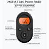 Tragbares AM-FM-Radio, wiederaufladbares Taschenradio mit bestem Empfang, lange Akkulaufzeit, Stereo-Kopfhörer, kleiner digitaler Transistor