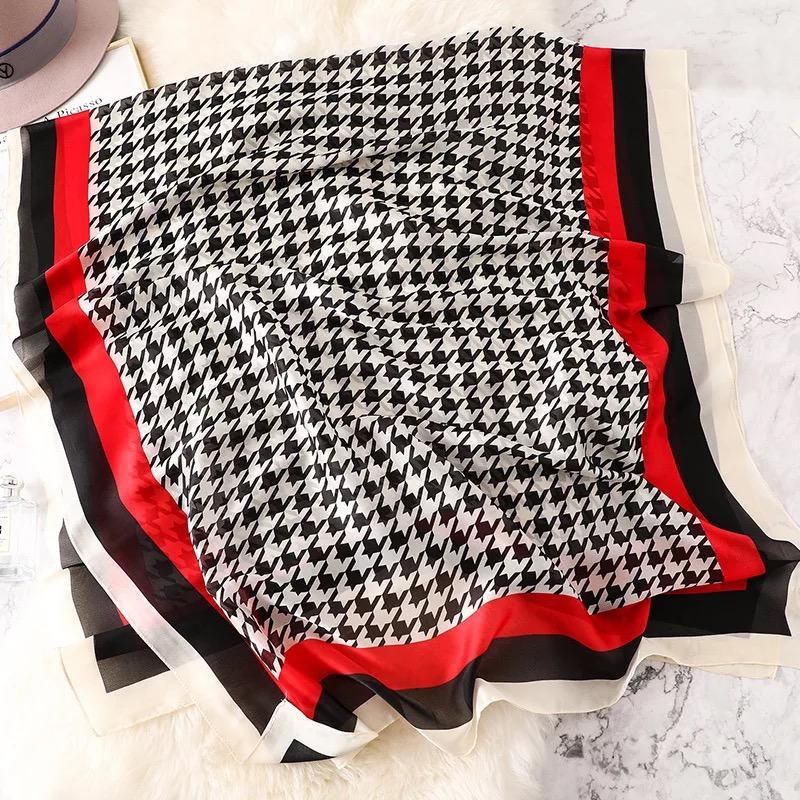 180*90cm Fashion Luxury Brand Scarf Women Shawl  Wrap Spring Muffler Hijab Bufanda Foulard Female Bandana Beach Stoles  Silk