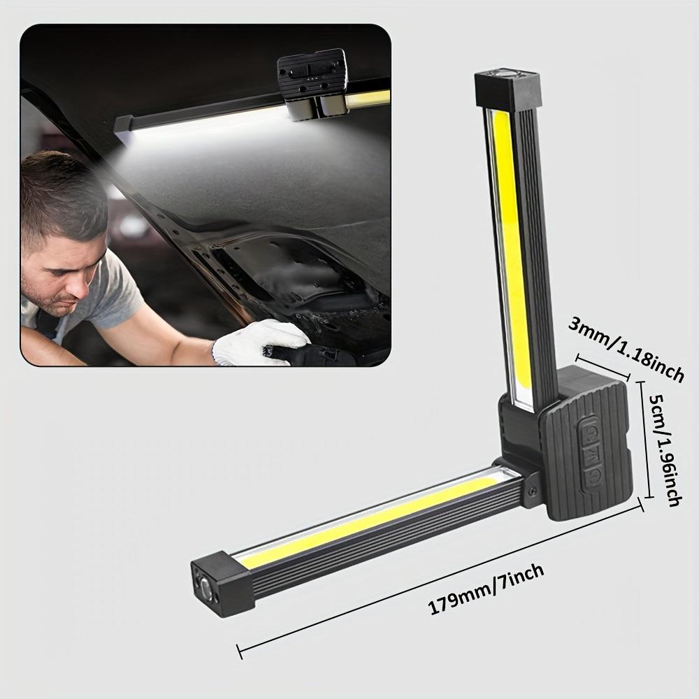 New Strong Light Torch Outdoor Multifunctional Camping Lighting Torch Auto Repair Work Light Folding Light